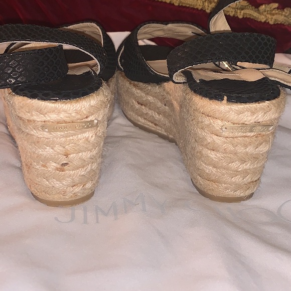 Jimmy choo Pepper wedges NEW - Picture 4 of 10